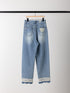 【 予約:8月中旬 】LACE HEM TUCK DENIM /Y263-31097