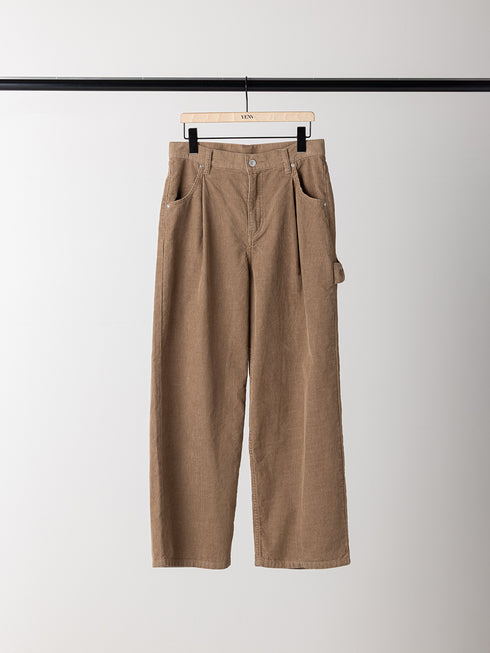 【 予約:8月中旬 】WASHED CORDUROY PT /Y263-31098