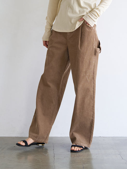 【 予約:8月中旬 】WASHED CORDUROY PT /Y263-31098