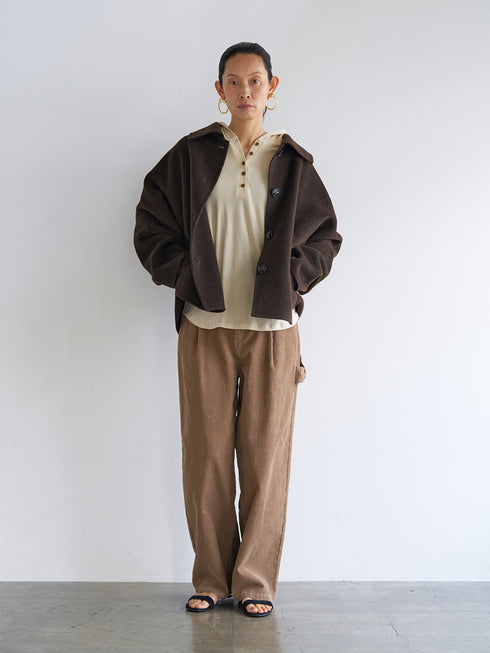 【 予約:8月中旬 】WASHED CORDUROY PT /Y263-31098