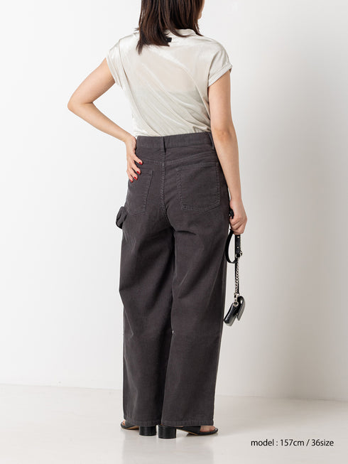 【 予約:8月中旬 】WASHED CORDUROY PT /Y263-31098