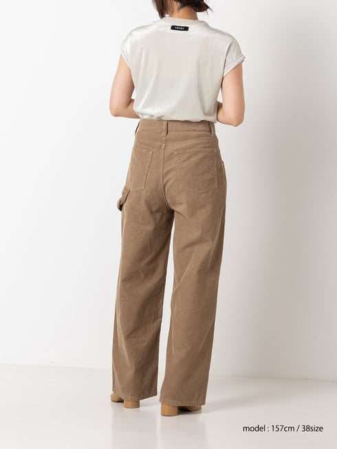 【 予約:8月中旬 】WASHED CORDUROY PT /Y263-31098