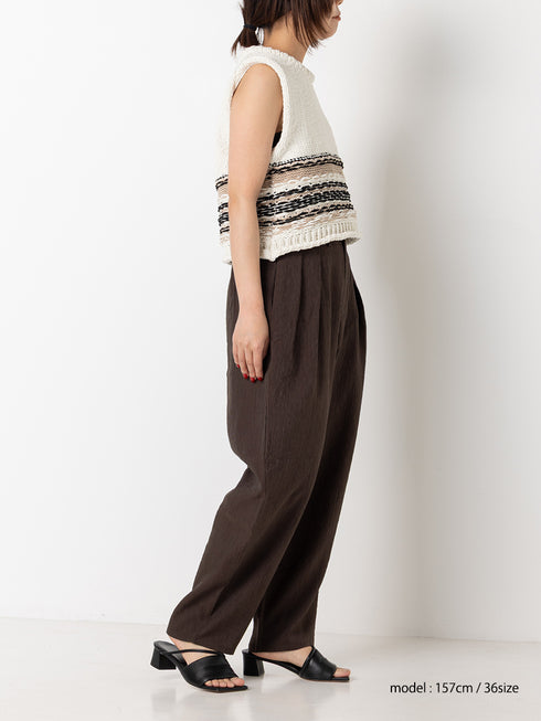 MOLE JACQUARD VEST /Y263-91099