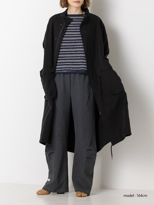 【 予約:8月中旬 】FEATHER STP WIDE TOP /Y263-82096