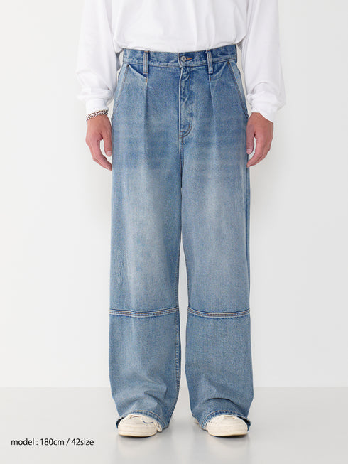 【 予約:2月上旬 】HIGH RISE TUCK WIDE PT /Y253-31101-3