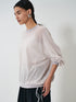 【 予約:2月上旬 】COTTON TULLE WIDE PO /Y261-82026