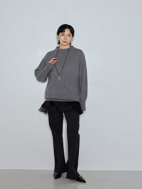【 予約:10月上旬 】ミラーラウンドコードネックレス /0065-458SH