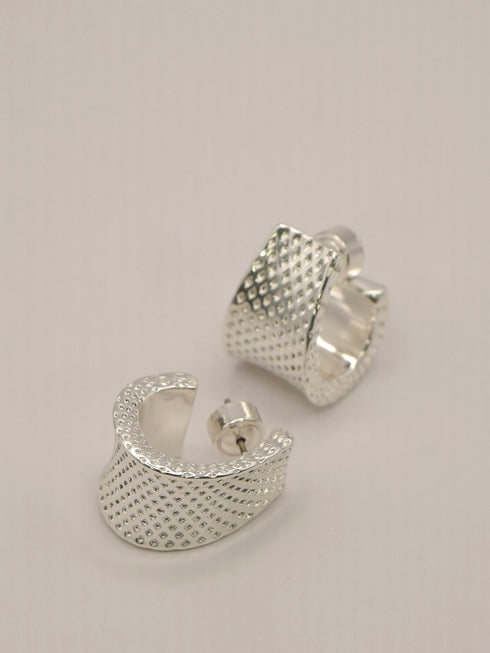 【 予約:12月下旬 】ドットワイドフープピアス /0066-776SH