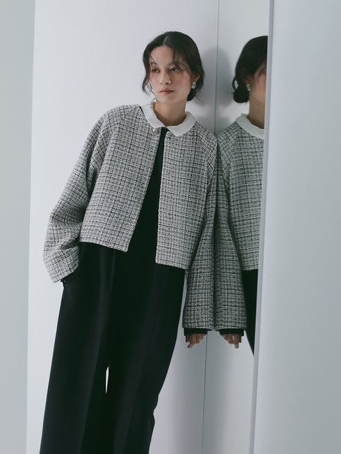 【 予約:12月下旬 】ドットワイドフープピアス /0066-776SH
