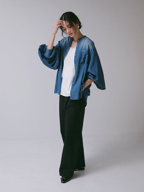【 予約:12月下旬 】ドットワイドフープピアス /0066-776SH
