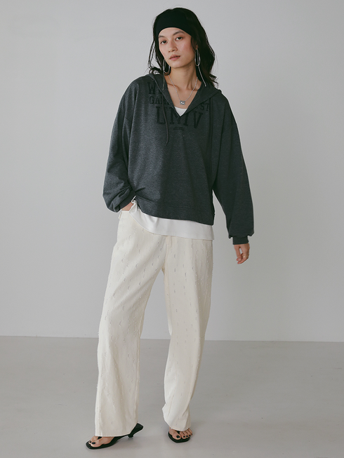 【 予約:12月下旬 】ドロップフープ2WAYピアス /0066-787SH