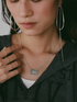 【 予約:12月下旬 】ドロップフープ2WAYピアス /0066-787SH