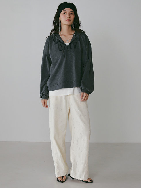 【 予約:12月下旬 】ドロップフープ2WAYピアス /0066-787SH