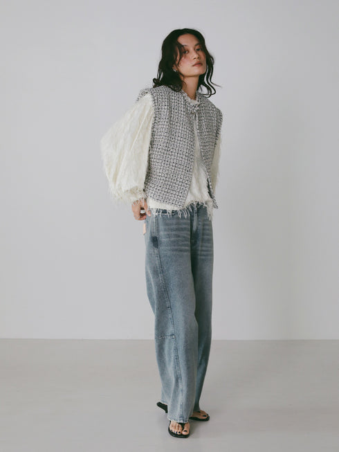 【 予約:12月下旬 】カットJQボリュームスリーブBL /1266-661NH