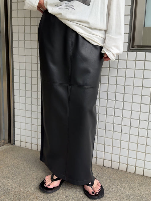 【 予約:10月中旬 】CSコンビフェイクレザ-SK /2864-043-2YX