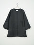【 予約:12月下旬 】フォルムスリーブノーカラーコート /7266-636MK
