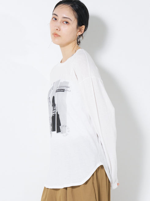 OFF PHOTOプリントロンTEE / 8464-154KK