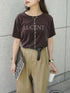 ¨LUCENT¨プリントベロアTEE / 8464-155KK