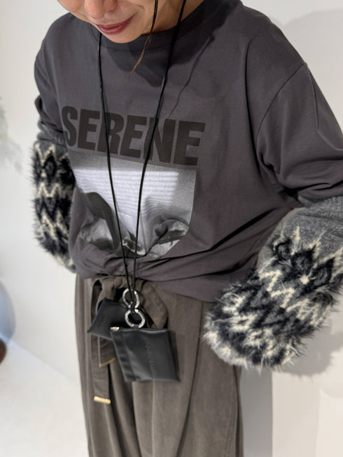 【 予約:9月下旬 】ワイヤーヘムPHOTOTEE /8465-441KO