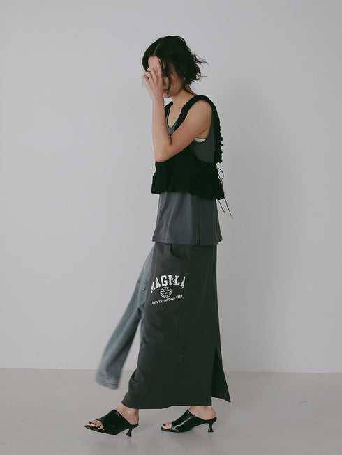【 予約:12月中旬 】ロゼットドットチュールビスチェ /1266-680NH