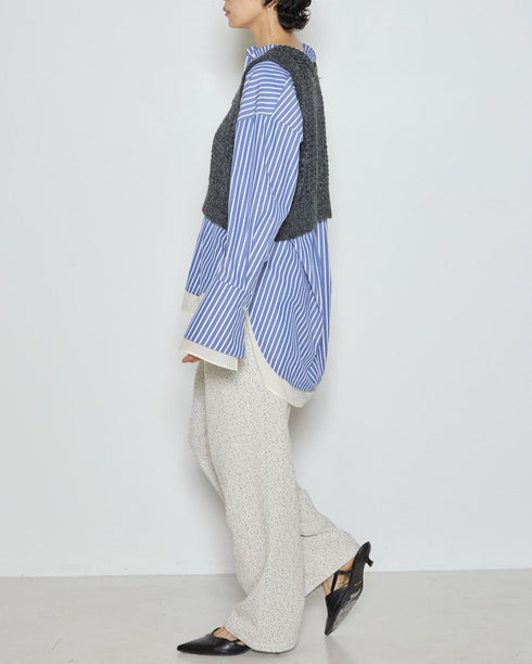 mohairメッシュベスト /9965-406DP