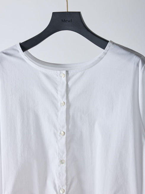 【 予約:2月中旬 】ペプラムフリル2WAYブラウス /M261-13005