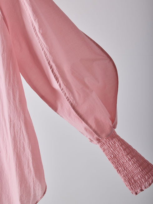 【 予約:2月中旬 】シャーリングカフスチュニックSH /M261-13006