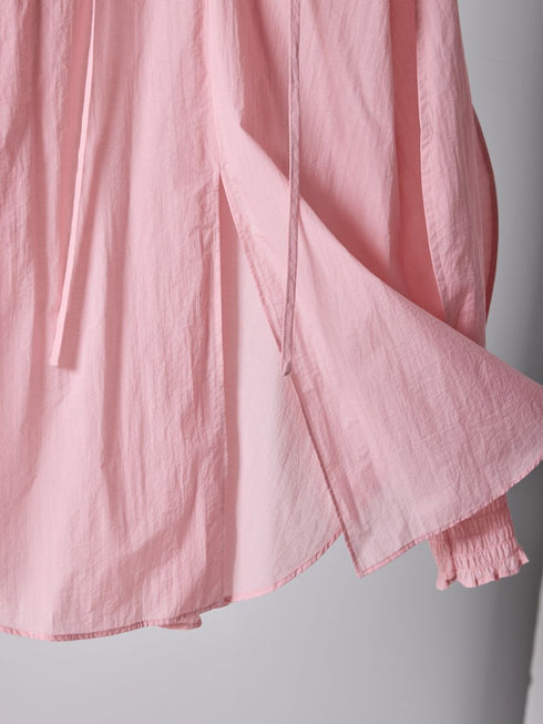 【 予約:2月中旬 】シャーリングカフスチュニックSH /M261-13006