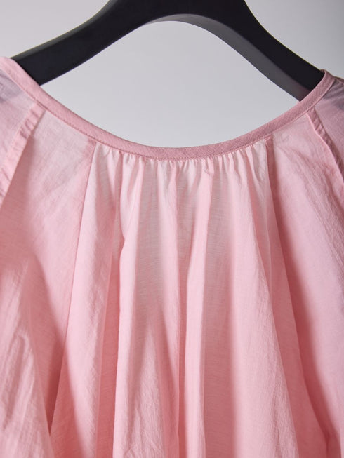 【 予約:2月中旬 】シャーリングカフスチュニックSH /M261-13006