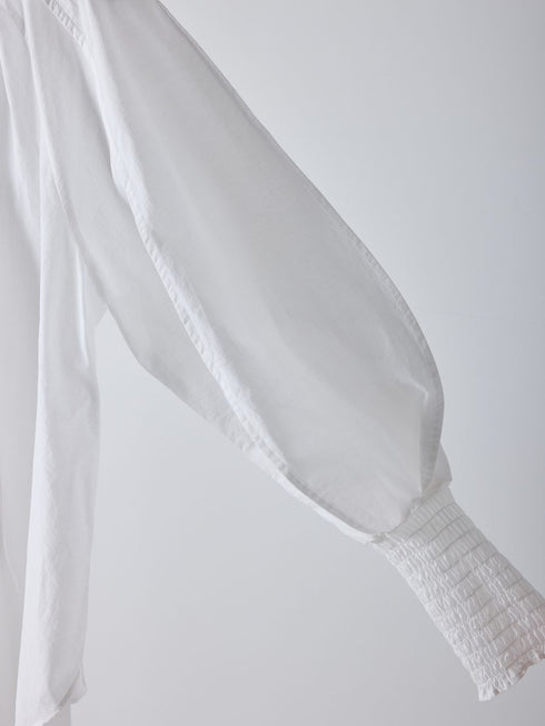 【 予約:2月中旬 】シャーリングカフスチュニックSH /M261-13006