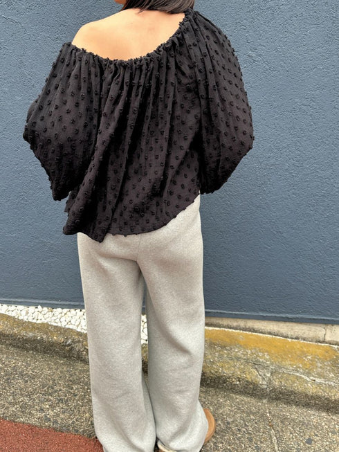 【 予約:2月中旬 】ドットJQオフショルBL /M261-13008