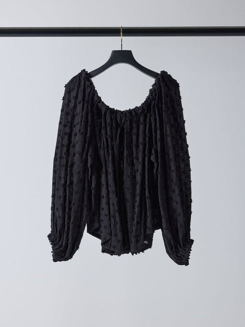 【 予約:2月中旬 】ドットJQオフショルBL /M261-13008