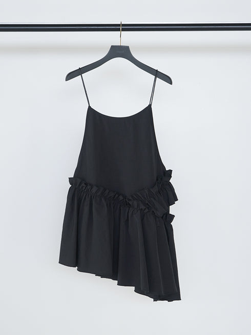 【 予約:2月中旬 】アシメティアードキャミ /M261-13013