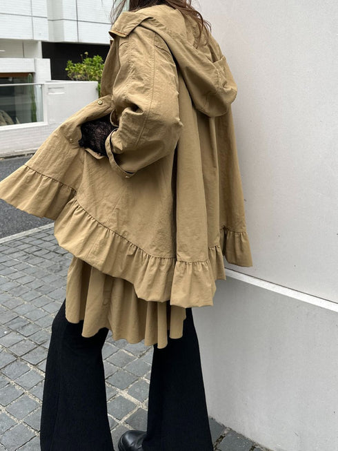 【 予約:2月中旬 】アシメティアードキャミ /M261-13013