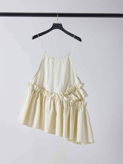 【 予約:2月中旬 】アシメティアードキャミ /M261-13013