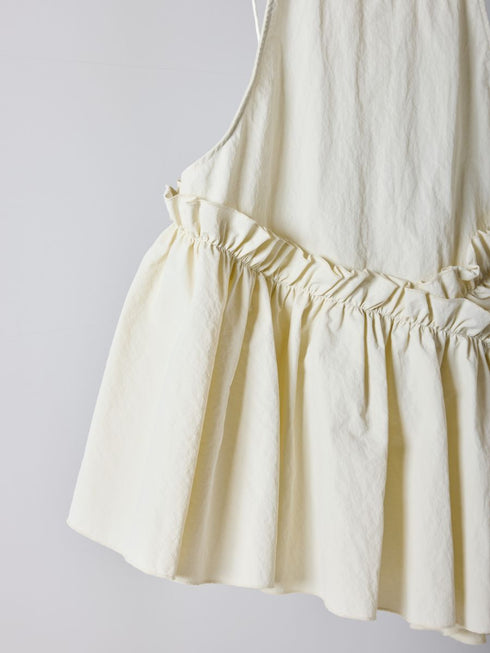 【 予約:2月中旬 】アシメティアードキャミ /M261-13013