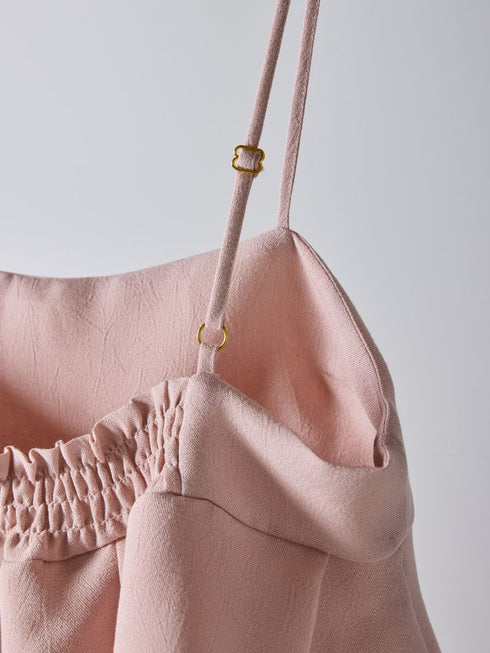 【 予約:2月中旬 】リネンライクキャミビスチェ /M261-13015