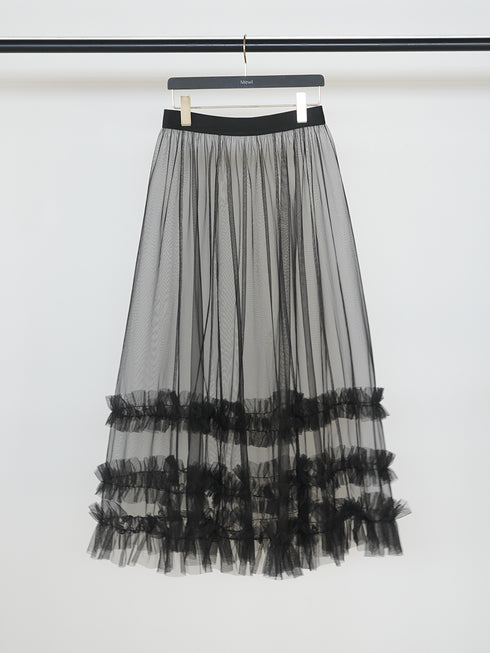 【 予約:2月中旬 】チュールティアードSK /M261-23004