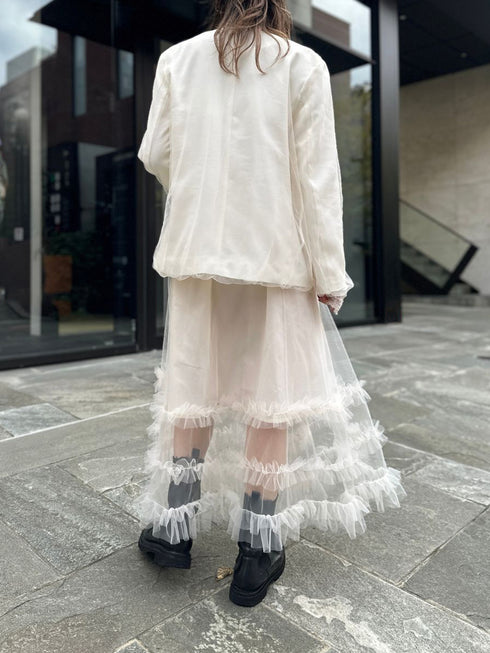 【 予約:2月中旬 】チュールティアードSK /M261-23004