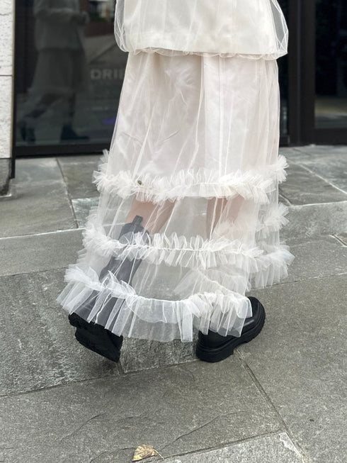 【 予約:2月中旬 】チュールティアードSK /M261-23004