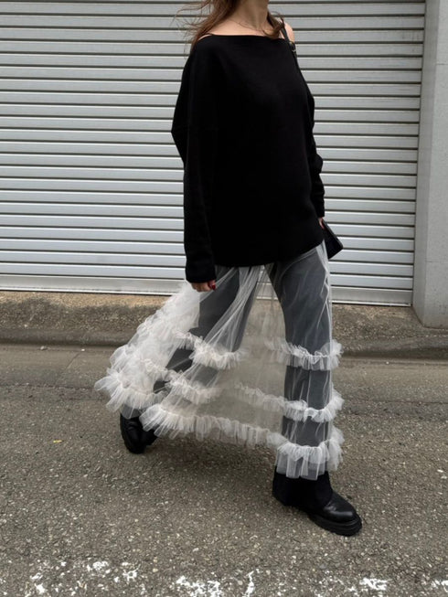 【 予約:2月中旬 】チュールティアードSK /M261-23004