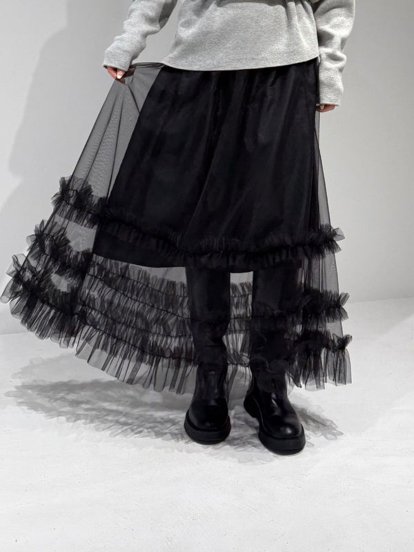 【 予約:2月中旬 】チュールティアードSK /M261-23004