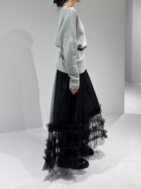 【 予約:2月中旬 】チュールティアードSK /M261-23004