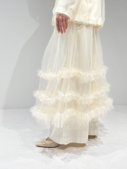 【 予約:2月中旬 】チュールティアードSK /M261-23004