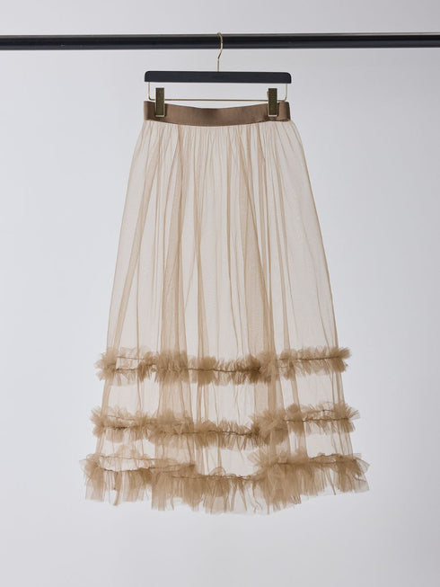 【 予約:2月中旬 】チュールティアードSK /M261-23004