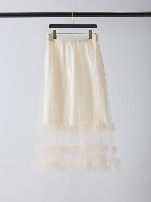 【 予約:2月中旬 】チュールティアードSK /M261-23004