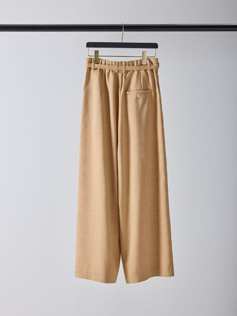 【 予約:2月中旬 】ベルト付きタックワイドPT /M261-33003