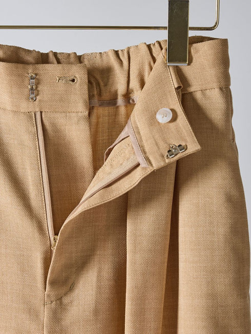 【 予約:2月中旬 】ベルト付きタックワイドPT /M261-33003