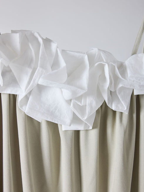 【 予約:2月中旬 】バブルフリルサロペット /M261-33007