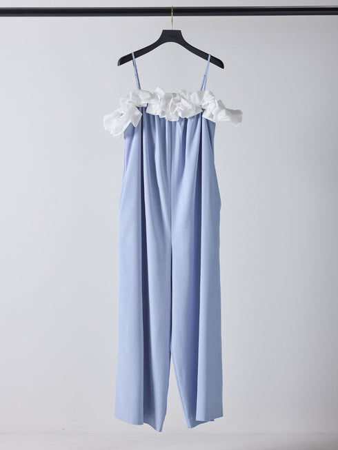 【 予約:2月中旬 】バブルフリルサロペット /M261-33007